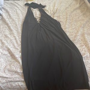 Women’s halter top body con dress